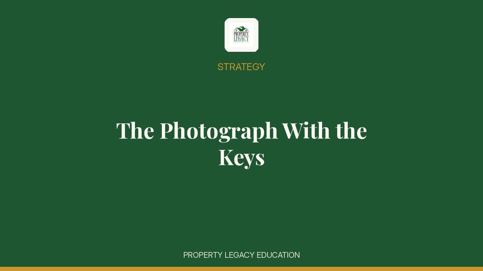 A concept image representing property investing for status versus for a real purpose